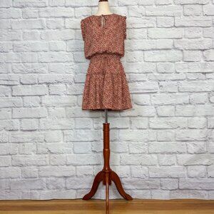 Pinch Ochre Ditsy Floral Mini Dress
